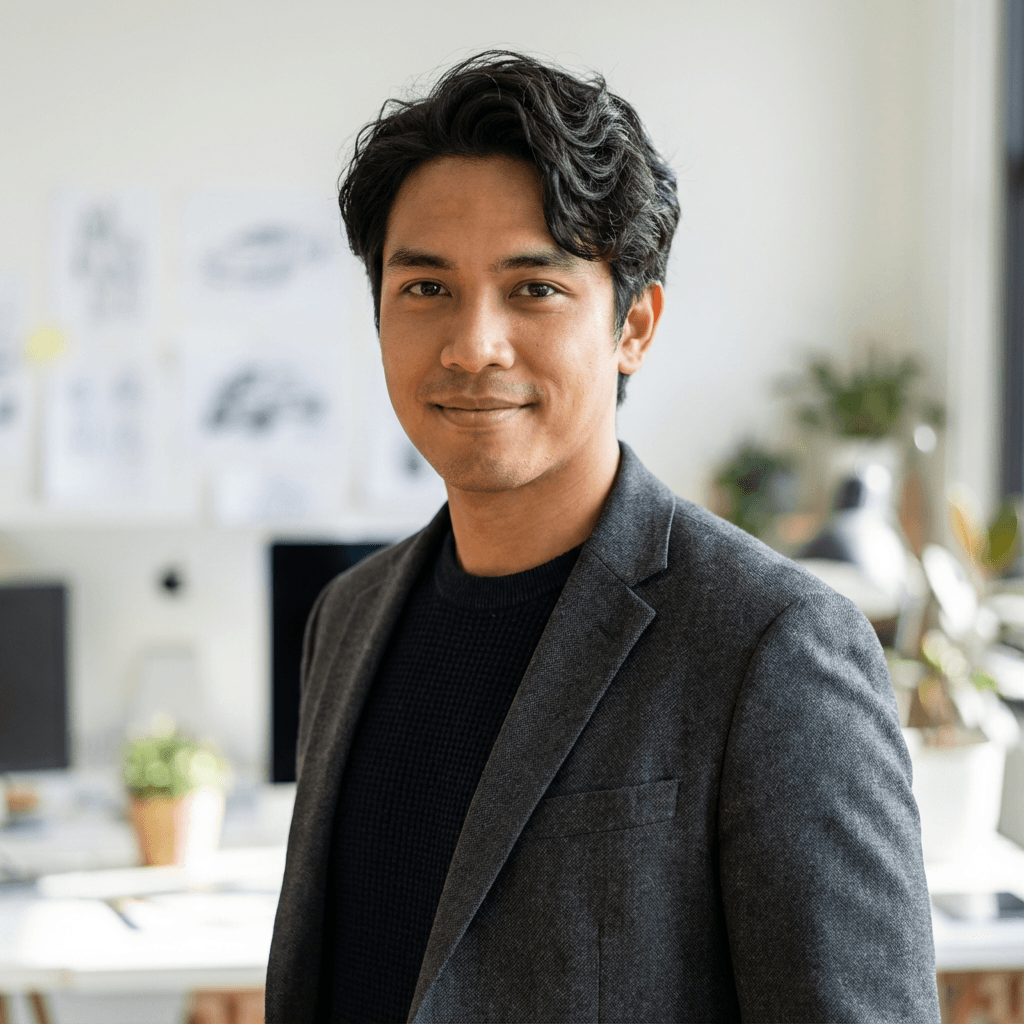 A professional headshot of a business partner